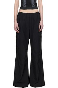 SSENSE Эксклюзивные черные брюки-парашют из мятого нейлона MISBHV