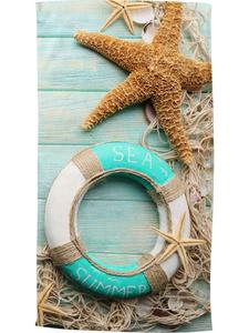 Пляжное полотенце Good Morning, светло-синий