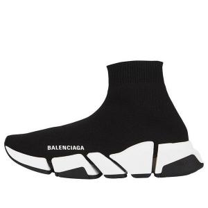 Кроссовки speed 2.0 sneaker 'black white' Balenciaga, черный