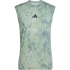 Майка Power Graphic Adidas, серебристый/черный