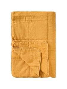 IB Laursen Винтажное стеганое одеяло, однотонное, осенне-желтого цвета