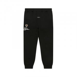 Брюки спортивные с вышитой эмблемой *A Bathing APE Logo Aape, черный