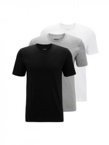 Набор из 3 разноцветных футболок с круглым вырезом