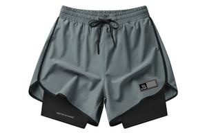 TRESPASS Повседневные шорты унисекс, Красный