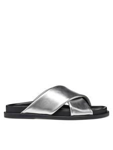 Шлепанцы Geox, серебряный