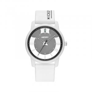 Disney Часы Mickey Series Quartz Movement Silicone Strap Watch Unisex Skeleton Dial