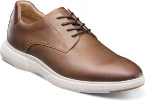 Мужские оксфорды Florsheim Dash с простым носком, Brown Crazy Horse