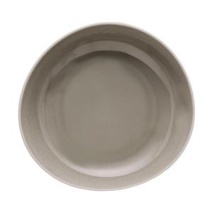 Junto Pearl Grey - фарфоровая тарелка глубиной 22 см Rosenthal, серый