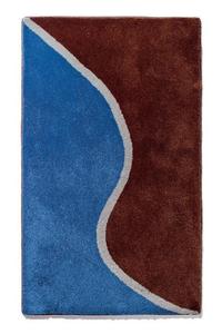 Батекс коврик для ванной коврик для ванной коврик для ванной коврик для душа коврик для ванной ковер 60x100см LEANDRA Indigo Batex, синий