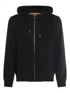 Толстовка с капюшоном на молнии с нашивкой-логотипом K-Way, черный