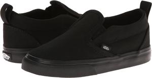 Кроссовки Slip-On V Vans, цвет Black/Black