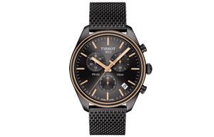 Мужские часы из коллекции PR100 TISSOT, черный dial