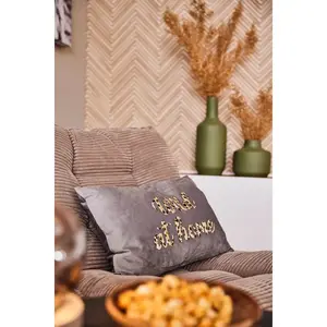 Декоративная подушка Дикая Apelt, серый