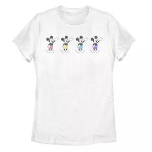 Неоновая футболка с Микки Маусом для юниоров Disney's Licensed Character, белый