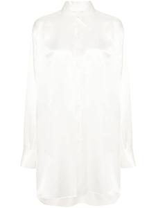 Maison Margiela шелковая рубашка, белый