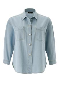 Aniston Блузка в синем дениме