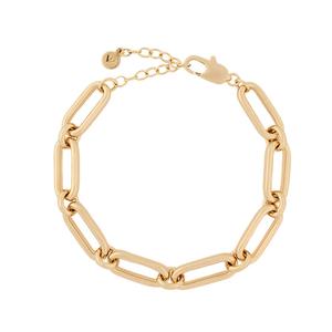 Золотистый браслет-цепочка из латуни EMPORIO ARMANI