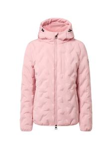 Пуховик CASH-MERE.CH Between-Season Jacket, розовый