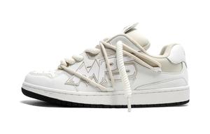 Низкие кроссовки для скейтбординга унисекс белый абрикосовый MR.PESIN