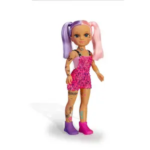 Детская кукла Famosa Nancy Cada DГ­a Un Tattoo doll, розовый