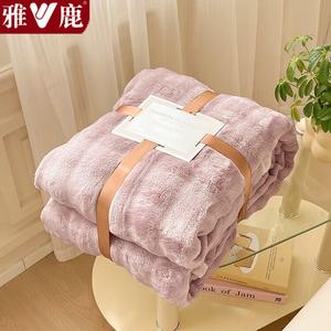 Yalu Детское одеяло 120х200 см из флиса, утепленное, цвет Xiangyu Purple