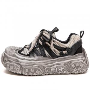 MATA Высокие низкие кеды женские черные, цвет Black