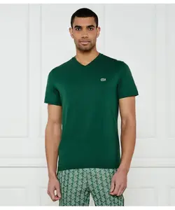 Футболка Regular fit Lacoste, зеленый