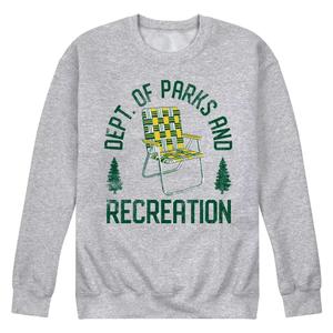 Мужской свитшот с рисунком Dept Of Parks Recreation Licensed Character