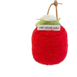 Милые искусственные фруктовые и овощные плюшевые куклы-подвески высотой 10см/12см FKOFR