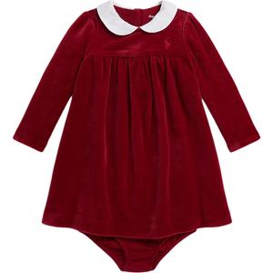 Платье для младенцев и малышей Infant And Toddler Polo Ralph Lauren, красный