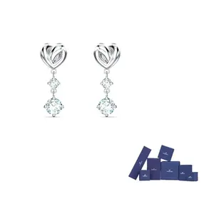 Серьги Lifelong Heart для женщин Swarovski