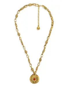 Колье Talisman Astro Sun Goossens, золотой