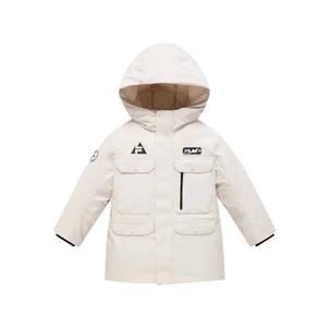 Пуховик antarctic gray для подростков FILA KIDS, серый