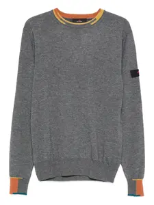 Свитер Marlon 04 в рубчик Peuterey, серый