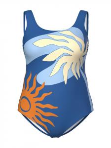 Купальник Ulla Popken, цвет walblau