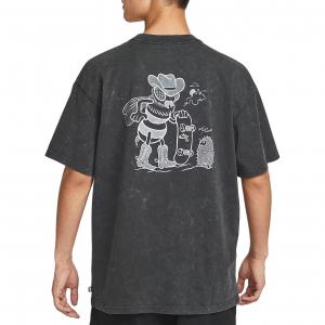 Nike Футболка SB мужская серый black