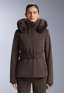 Куртка для сноуборда OYSHO SUPER-SLIM PRIMALOFT SKI WATER-RESISTANT, Mottled Light Brown