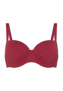 Верх бикини, быстросохнущий, с несколькими вариантами бретелей, для женщин SUNFLAIR, цвет Dunkelrot