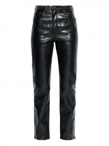 Брюки с пятью карманами Agolde, черный