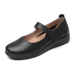 Туфли Мэри Джейн на плоской подошве женские Cigna, Black