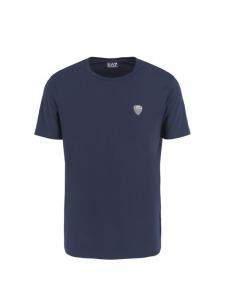 Футболка обычного кроя 8NPT16 PJRGZ 1562 Ea7 Emporio Armani, синий