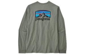 Футболка Responsibili Tee мужская Patagonia, sleet зеленый/stgn