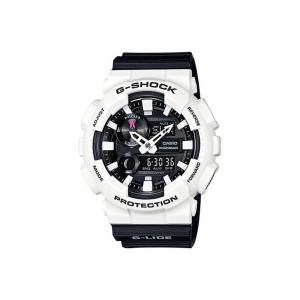 G-SHOCK Часы G SHOCK Quartz Movement Resin Strap Watch Men's Watch Black Dial, Black Dial White Watch Case