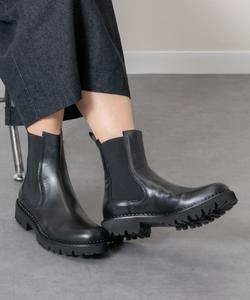 Ботинки с рифленой подошвой и круглым носком по бокам Fabio Rusconi, цвет Bl