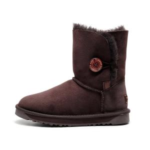 Короткие зимние ботинки женские TASMAN AUS, Chestnut