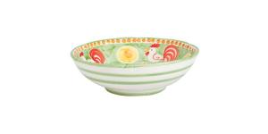 Большая сервировочная миска Campagna VIETRI, зеленый