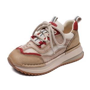 Износостойкая, дышащая, нескользящая, повседневная женская обувь Devanro, Red