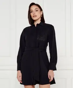 Платье с поясом Liu Jo, черный