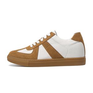 He Jinchang Нескользящие износостойкие низкие кроссовки для скейтбординга, мужские, теплые, коричневые