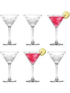 Набор из 4 прозрачных бокалов для мартини объемом 230 мл Pasabahce